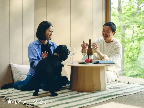  Uさん（愛犬と）