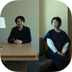 小嶋伸也、小嶋綾香の写真