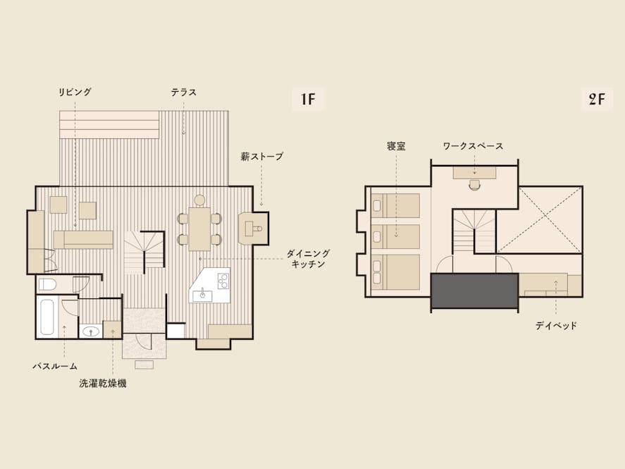HOTORIの間取り図